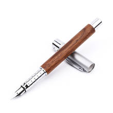 Luxury Wood Fountain Pen M&G Creative Unique 0.38mm EF Nib Business Office Gift Financial Ink Pens with An Original Gift Box 2024 - buy cheap