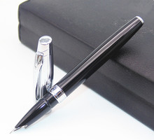 BAOER 100 Black And Sliver Retro-style Fine Nib Fountain Pen New  Best Price  Latest  launch 2024 - buy cheap