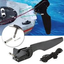 Barco de remos de nailon de alta resistencia, equipo de Control de pie, timón, accesorios de Kayak con Kit de línea de Control 2024 - compra barato