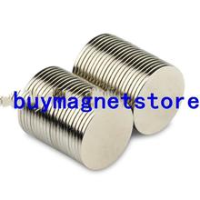 20pcs 15mm x 1mm N50 Grade Small Disc Round Cylinder Rare Earth Neodymium Magnets 2024 - buy cheap