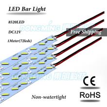 Super Bright Hard luces Bar light DC 12V 50cm 72 led SMD 7020 Aluminum Alloy Led Strip light Home Kitchen Cabinet Lamp 30pcs/lot 2024 - buy cheap