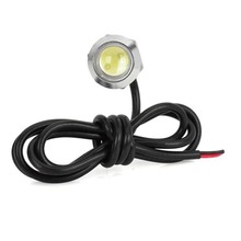 1pcs 1.09W LED White Light Eagle Eye Auto Foglight Backup Daytime Running Light DC 12V Waterproof LED Lamp Bulb w/ Wire 2024 - buy cheap