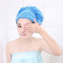 Dry Hair Hat Microfiber Hair Turban Quickly Dry Hair Hat Wrapped Towel Bathing Cap Useful Home Textile Towel New Hot 2024 - buy cheap