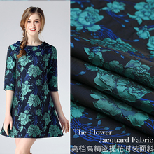 New Precise Fashion Jacquard Brocade Fabric High-grade Embossed Peony Jacquard Fabric Dress Coat Small Suit Short Skirt Jin Jin 2024 - buy cheap