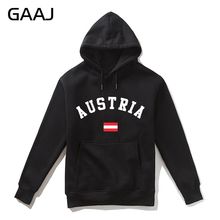Austria Flag Men Hoodies WomenSkateboards Mens Central Europe Jacket Coats Casual Printing Homme Felpe High Quality Brand 2024 - buy cheap