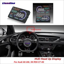 Liandlee-pantalla HUD de conducción segura para coche, proyector de velocímetro, parabrisas, para Audi A6, C5, C6, C7, S6, RS6, 2011-2018 2024 - compra barato