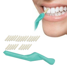 Mini branqueador dental 25 peças, branqueador para clareamento dos dentes limpeza lixívia, mancha dental com frete grátis, qualidade superior 2024 - compre barato