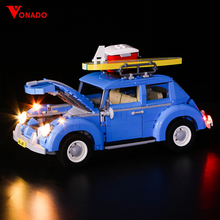 Kit de iluminación Led para coche Volkswagen de ciudad Beetle 10252, modelo 21003, bloques de construcción (solo incluye juego de luces) 2024 - compra barato
