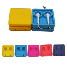 10pcs Earphone Cable Winder Silicone Tidy Headphone Line Cord Holder Headset Earbud Wire Organizer Cable Cord Wrap Management 2024 - buy cheap