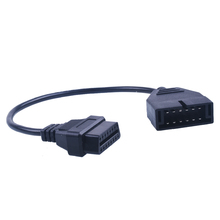 Para a GM 12 Pin OBD 2 Adaptador de Conector Gm 12Pin 12 pin obd2 obdii Auto Acessórios Do Carro Cabo de Extensão de 16 Pinos de Diagnóstico 2024 - compre barato