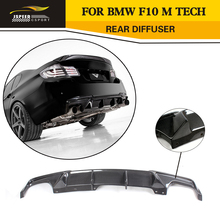 Carbon Fiber Rear Diffuser Lip For BMW F10 5 Series M Sport Bumper Sedan 2011-2014 2024 - buy cheap