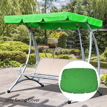 Wear Resistant Dustproof Chair Canopy Top Patio Garden Awning Sunscreen Swing Cover Home Waterproof Replacement 2024 - buy cheap
