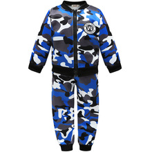 Toddler Boys Clothes Set Autumn Winter Plus Cotton Cartoon 2pcs Baby Girls Tracksuit Children's Casual Suit Kids Clothing Set 2024 - buy cheap