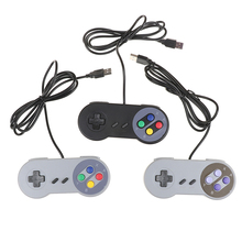 Игровой джойстик, геймпад, геймпад для Nintendo SNES, игровой коврик, USB, игровой контроллер для Windows, ПК, MAC, компьютерный контроллер, джойстик 2024 - купить недорого