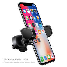 Автомобильный держатель для телефона для iPhone 8X6 7 XS Max XR крепление на вентиляционное отверстие автомобильный держатель с поворотом на 360 градусов GPS поддержка подставка для мобильного телефона автомобиля 2024 - купить недорого