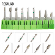 ROSALIND Nail Sander Drill Bits Diamond Head Nail Manicure Pedicure Tools Gel Lacquer Nail Art Remove Plastic Equipment 2024 - buy cheap