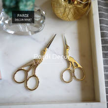 Golden bird beautifully crane scissor/office paper cutting Beak Sciccor home use Stainless steel scissors 1pc/lot 2024 - buy cheap