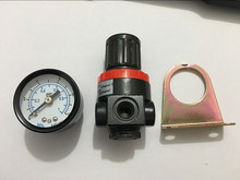 MINI Pneumatic Air Pressure Regulator 1/4" BSPT w/ Gauge 750L/min AR2000 2024 - buy cheap