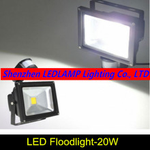 20w PIR Motion Sensor led flood light warm/white 110v 120v 220v 230v 240v LED luminaire search light projector outdoorlight lamp 2024 - buy cheap