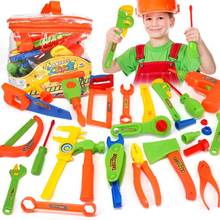 34pcs Repair Toy Tools Plastic Instruments Pretend Toy Baby Educational Classic Learning toys for children 2024 - buy cheap