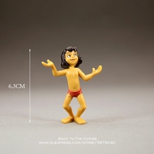 Дисней книга джунглей 6,3 см кукла Фигурка осанка аниме украшение Коллекция фигурка игрушки модель для детей мальчик подарок 2024 - купить недорого