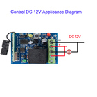 Receiver  Transmitter DC 12V 1CH Door Access Control System  Wireless Remote Switch 315 433.92 RF Remote Control Light Switch - specifications