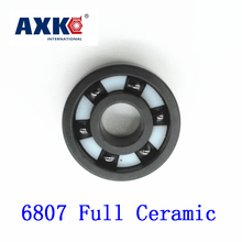 2021 Real Rolamentos Axk 6807 Full Ceramic Bearing ( 1 Pc ) 35*47*7 Mm Si3n4 Material 6807ce All Silicon Nitride Ball Bearings 2024 - buy cheap