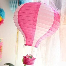 Китайские бумажные шариковые фонари, 10 шт./лот, воздушный шар, декоративные фонари для свадебвечерние НКИ, подарок, диаметр 30 см 2024 - купить недорого
