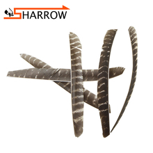 30/50/100pcs Archery Arrow Feather Full Length Left Wing Real Turkey Feather Vanes Hunting Arrow Accessories 2024 - buy cheap