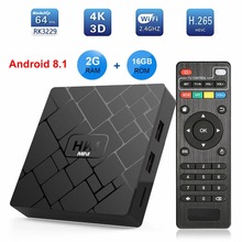 HK1 MINI Android 9.0 Smart TV BOX Rockchip RK3229 Quad core 2GB Ram 16G Rom H.265 4K TV Sep Top Box 2024 - buy cheap