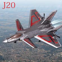 Chinese J20 aircraft model toy remote control Remote control airplane 2 channel Creative Toy Foam remote control aircraft 2024 - buy cheap