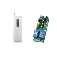 Longo alcance ac85v 110v 220v 230v 250v 4ch interruptor de controle remoto sem fio 220v saída relé rádio transmissor rf receptor Longo alcance ac85v 110v 220v 230v 250v 4ch interruptor de controle remoto sem fio 220v saída relé rádio transmissor rf receptor
