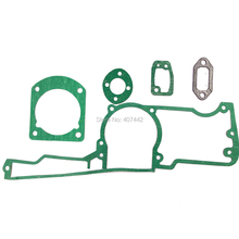 Chainsaw Crankcase Cylinder Manifold Carburetor Muffler Gasket Kit fits Husq 61 66 162 266 268 272 Replace 2024 - buy cheap