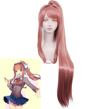 Biamoxer Sayori Yuri Natsuki Monika Wig Halloween Monika Cosplay Long Wig 2024 - buy cheap