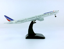 18CM Boeing B777-300 model 1/400 AIRFRANCE AIRLINES with plastic base alloy aircraft plane collectible display static model 2024 - buy cheap