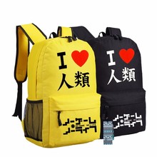 Mochila sin juego No Life Cosplay para mujer, morral femenino, mochilas escolares para adolescentes, Mochila de lona para ordenador portátil con dibujos animados 2024 - compra barato