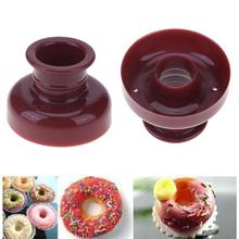 Molde de silicone para donuts, sobremesas, biscoitos, rosquinhos, molde de cozinha para comida doce, ferramenta de cozimento 2024 - compre barato