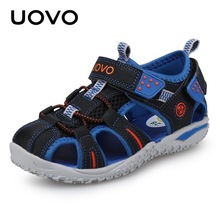 UOVO New Arrival  Summer boy Sandals Kids Closed Toe Sandals Children Fashion Designer Shoes For Boys #24-38 2024 - buy cheap