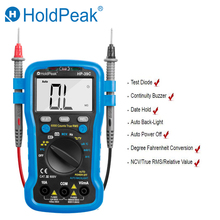 Free Shipping HoldPeak HP-39C Mini Digital Multimeter Backlight AC/DC Ammeter Voltmeter Ohm Electrical Tester 6000 counts 2024 - buy cheap