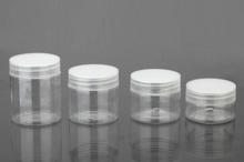 Tarro vacío de plástico ámbar transparente para crema, envase de embalaje de 50G, 100G, 150G, 200G, 10 unids/lote 2024 - compra barato