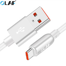 Кабель OLAF для быстрой зарядки Usb Type C для Samsung S9 S8 Note 8 9 USB C Type C шнур для Xiaomi mi 8 для Huawei P20 lite pro mate 20 2024 - купить недорого