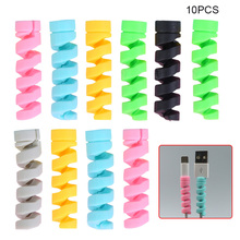 10Pcs Protector Saver Cover Compatible Apple iPhone USB Charger Cable Cord HJ55 2024 - buy cheap