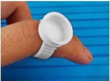 100PCS BIG Size Disposable False Eyelash Glue Holder Ring Pallet for Eyelash Extension Tattoo Pigment 2024 - buy cheap