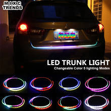 47inch Car Styling RGB led trunk strip Tailgate Light Brake RED Reverse White Colourful flash turn signal yellow strips for car 2024 - buy cheap
