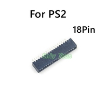 Aipinchun-Bloque de 18 pines para Playstation 2 PS2, Conector de película conductora, piezas de reparación, 20 unids/lote, venta al por mayor 2024 - compra barato