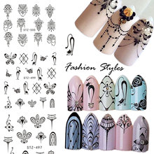 One Sheet Embossed 3D Nail Stickers Blooming Flower Animal Cat Stickers Decals Manicure Nail Art Tips Decoration 2024 - buy cheap