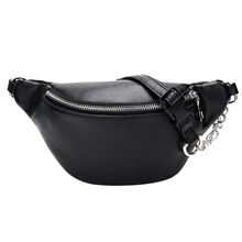 New Women Waist Bag Fashion Leather Travel Waist Fanny Pack Bum Bag For Lady Money Belt Wallet Key Card Pouch 2024 - buy cheap