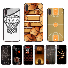 IMIDO basketball court  Soft case For Iphone 5 5S SE 6 6S 6PLUS 6SPLUS 7 8 7PLUS 8PLUS X XS XR XSMAX 2024 - buy cheap