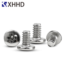 6#-32x6 Big Round Head Phillips Cross Screw PC Main Board Screw for Computer Hard Disk Carbon Steel M3.5 2024 - buy cheap