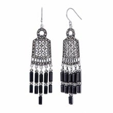 Pendientes Vintage de ágata Natural con filigrana hueca para mujer y niña, aretes de plata al por mayor auténticos, novedad de 925 2024 - compra barato